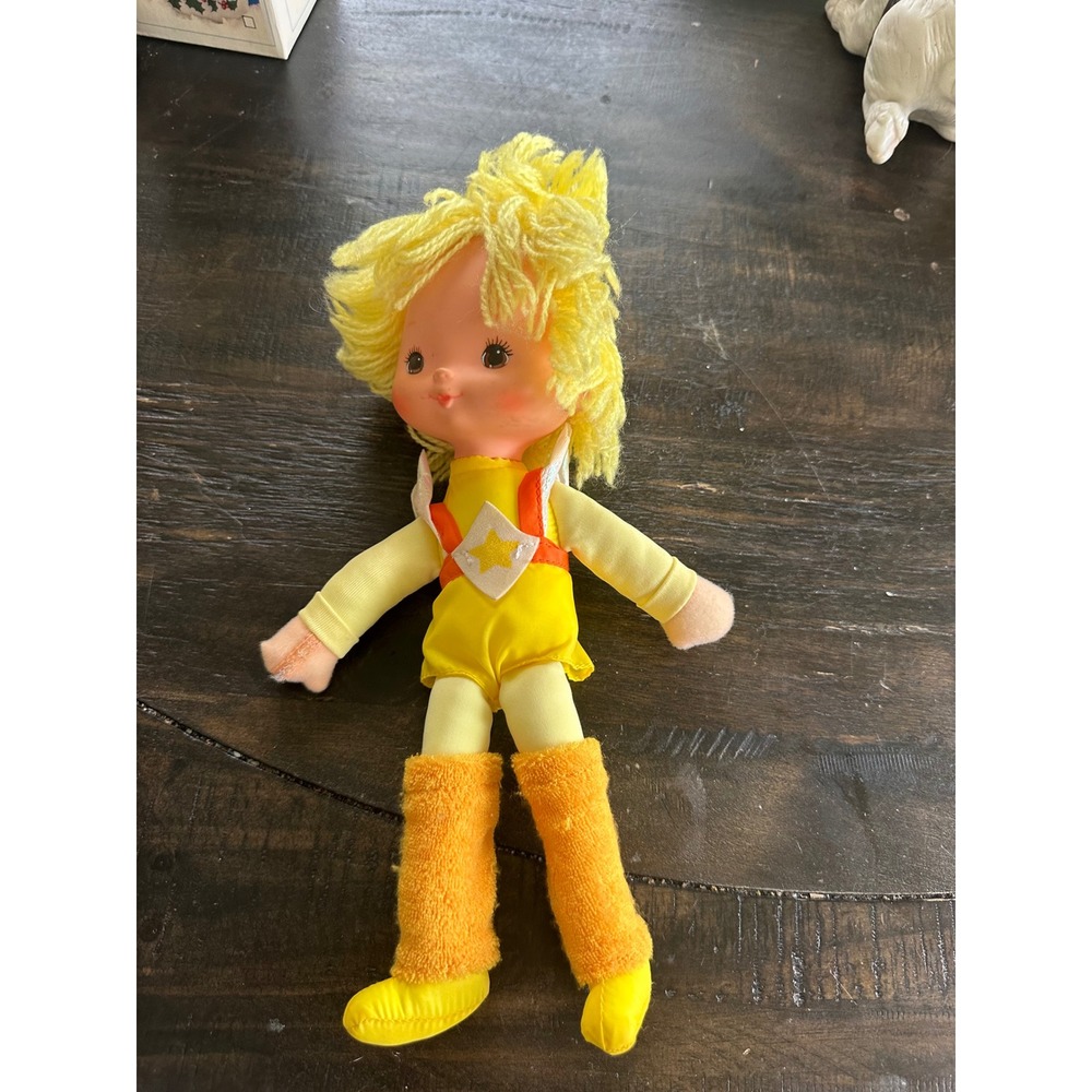 Vintage 1983 Rainbow Brite Canary Yellow Doll Hallmark Mattel 10"